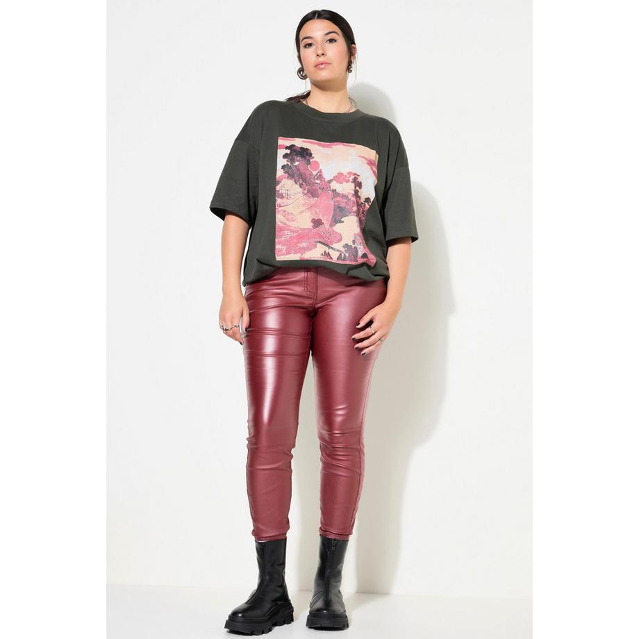 Studio Untold Jean Skinny Fit Enduit 5 Poches  