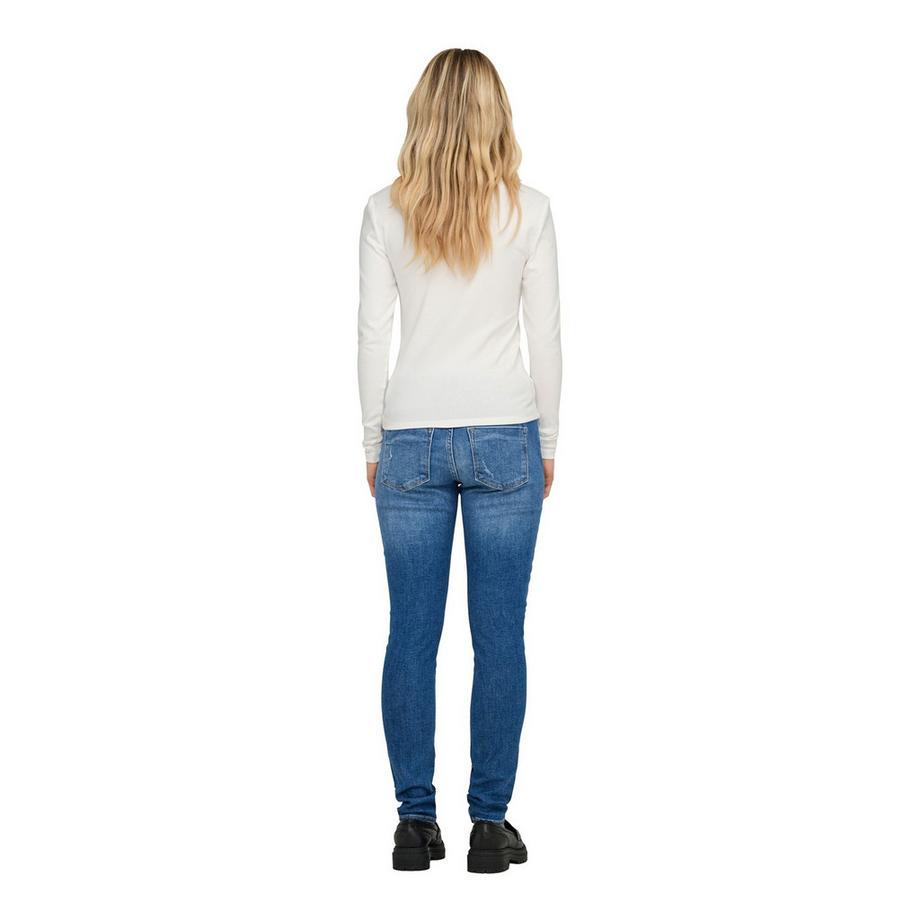 ONLY Riley O-Ausschnitt Langarmshirt 3er Pack  