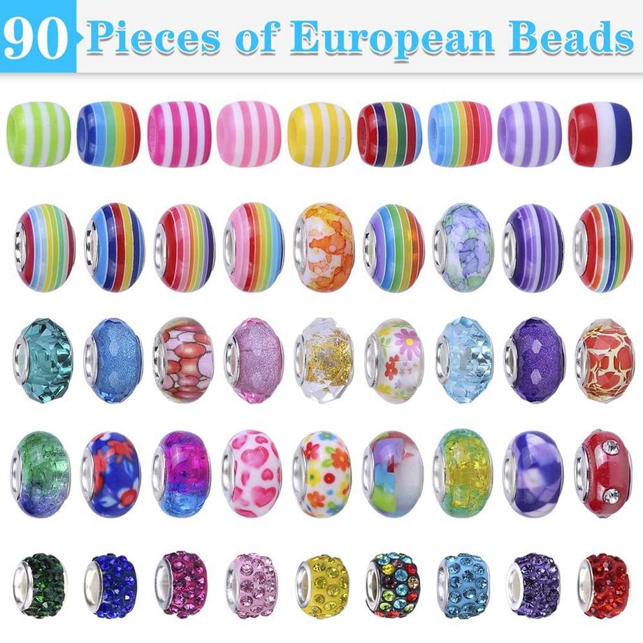 Activity-board  Schmuck Basteln, Schuleinschreibung Bastelset Armbänder selber machen 