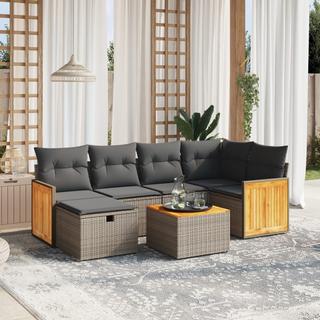 VidaXL Garten sofagarnitur poly-rattan  