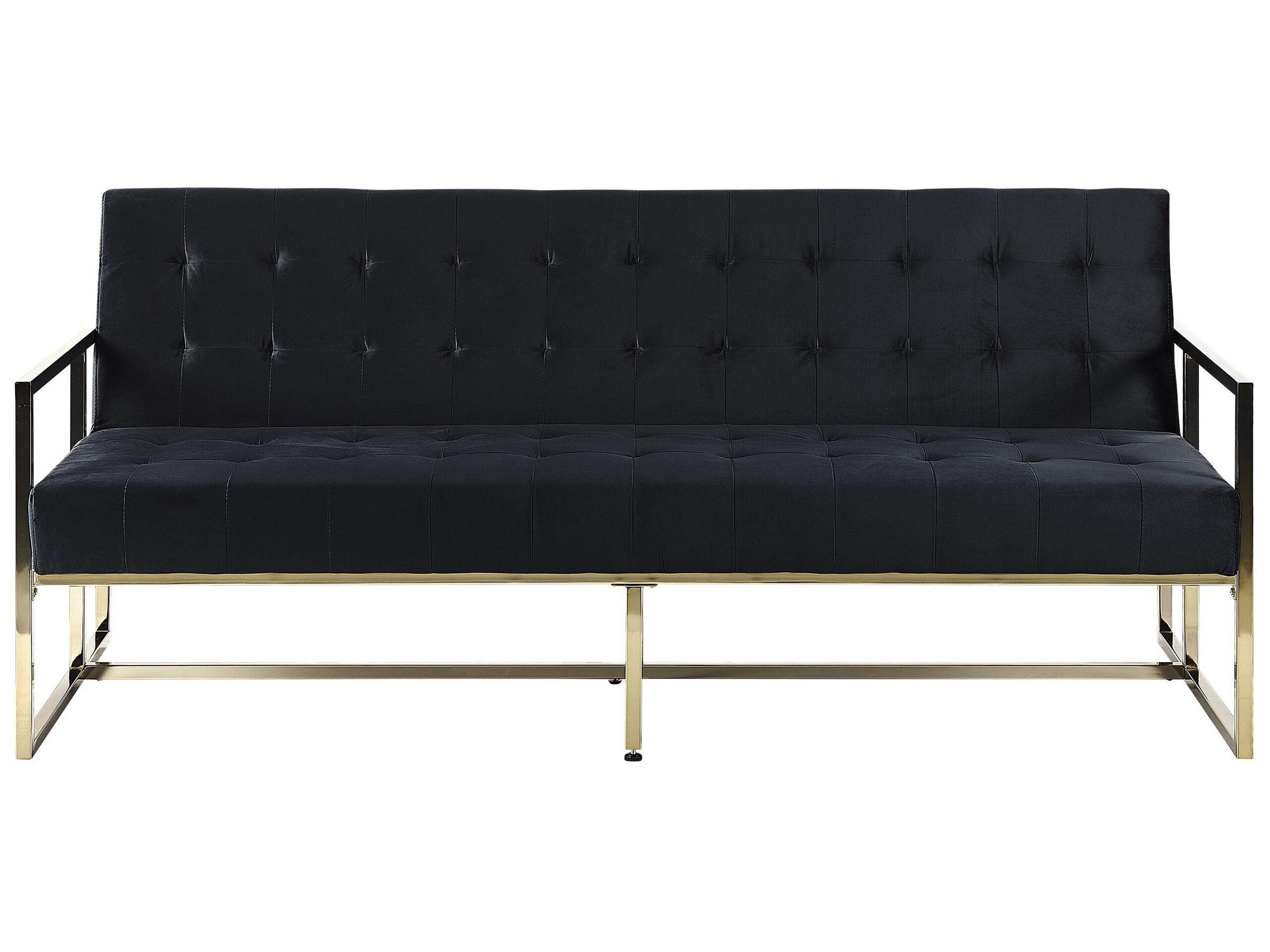 Image of 3 Sitzer Sofa aus Samtstoff Glamourös MARSTAL 3 Sitzer Sofa aus Samtstoff Glamourös MARSTAL