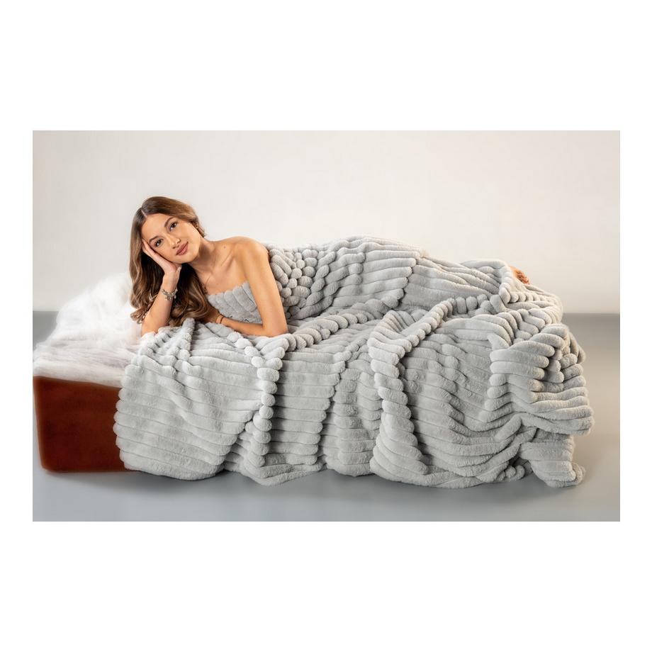 Flair Midas Coperta in Pelliccia Sintetica  