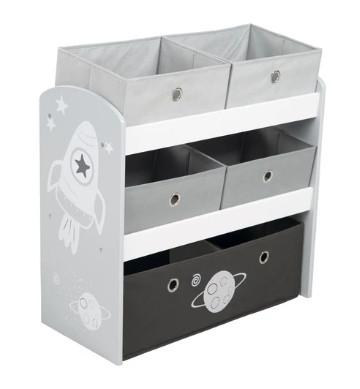 roba  roba 450159D222 rangement de jouets Étagère de rangement de jouets Autonome Gris 