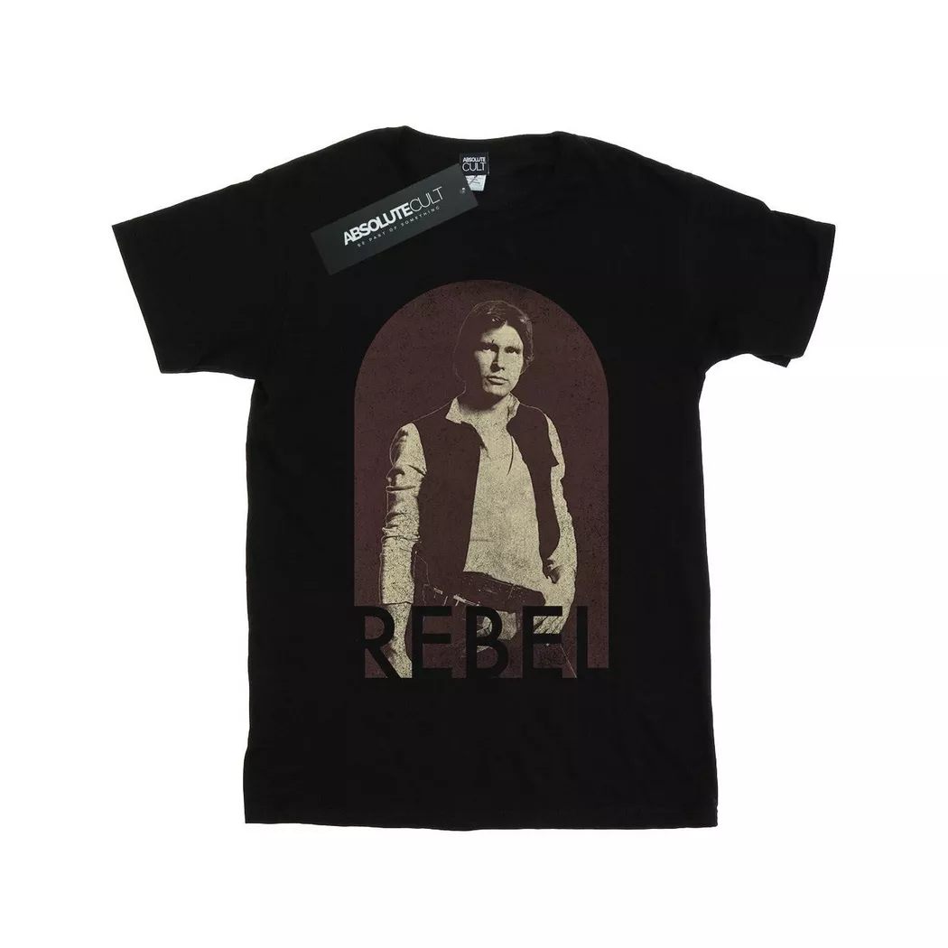STAR WARS - Rebel TShirt, für Damen, Schwarz, Größe S