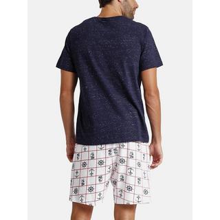 Admas  Pyjama Shorts T-Shirt Sailor 