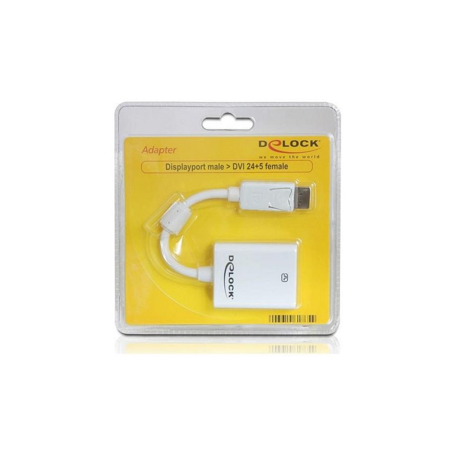 DeLock  Adaptateur  DisplayPort - DVI-I 