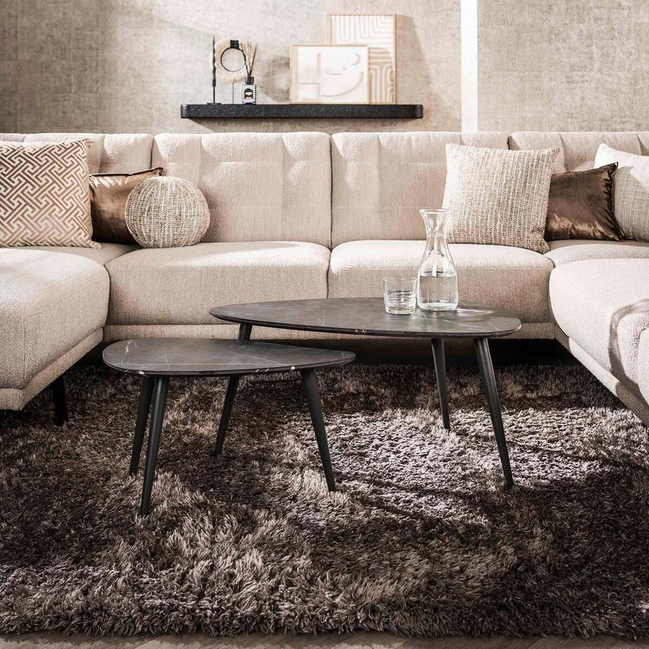 mutoni Tavolino da caffè Organic Pear (set di 2)  