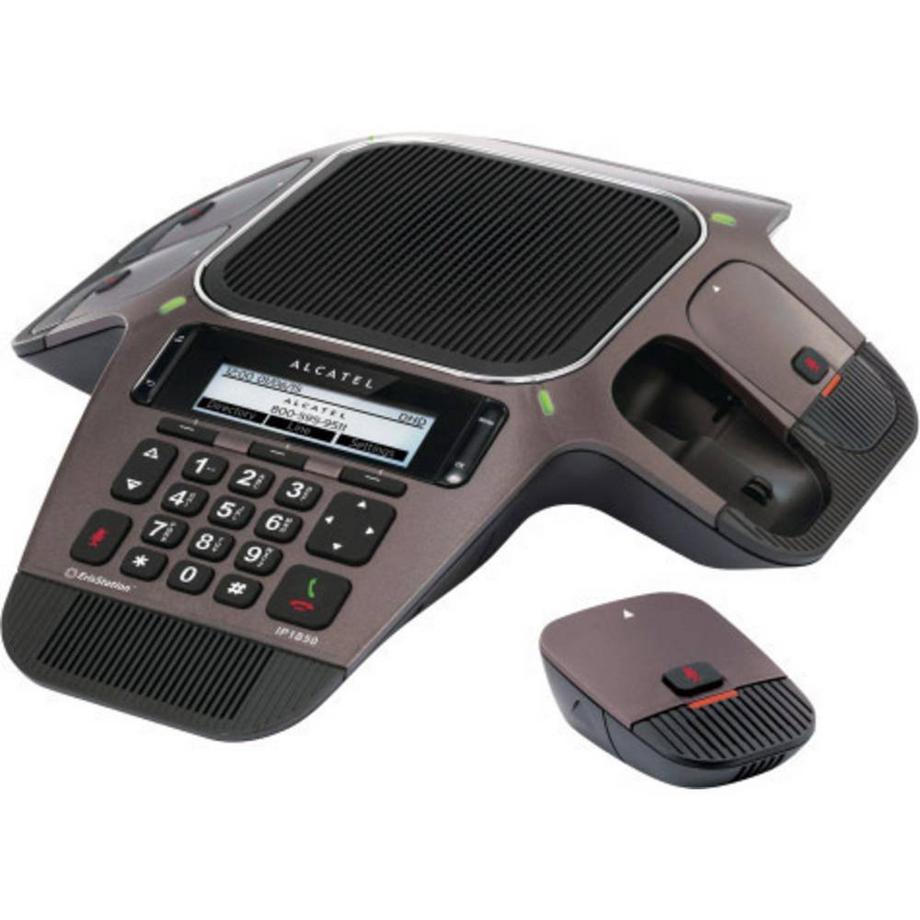 Alcatel  Conference 1850 Konferenztelefon inkl. Mobilteil, Freisprechen Schwarz 