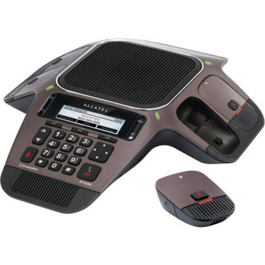 Alcatel  Conference 1850 Konferenztelefon inkl. Mobilteil, Freisprechen Schwarz 