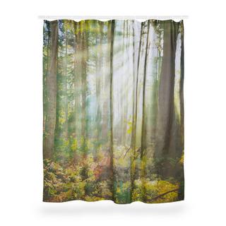 B2X Tenda da doccia foresta 180 x 180 cm  