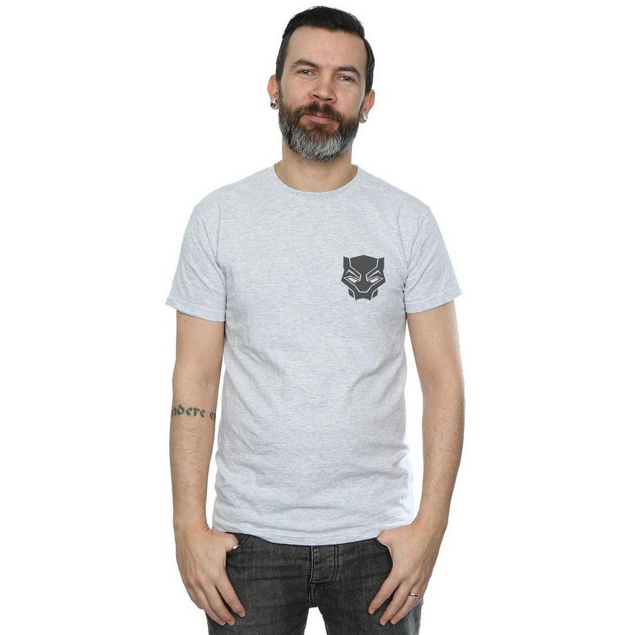 MARVEL Black On Black T-Shirt  