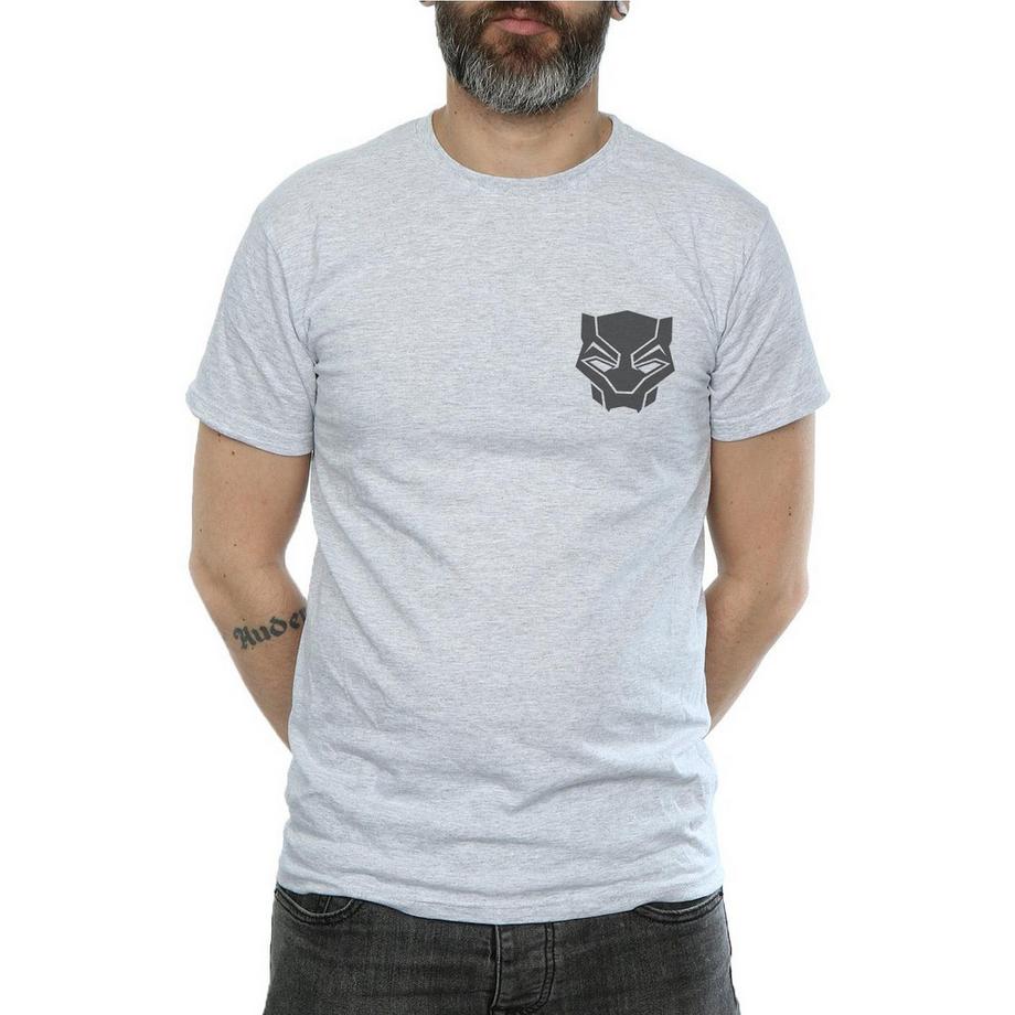 MARVEL Black On Black T-Shirt  