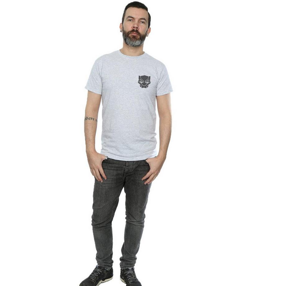MARVEL Black On Black T-Shirt  