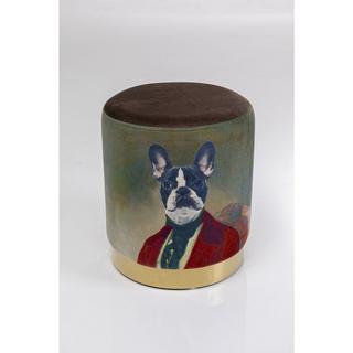 KARE Design Sgabello Cherry Mr. Dog Ottone rotondo 32  