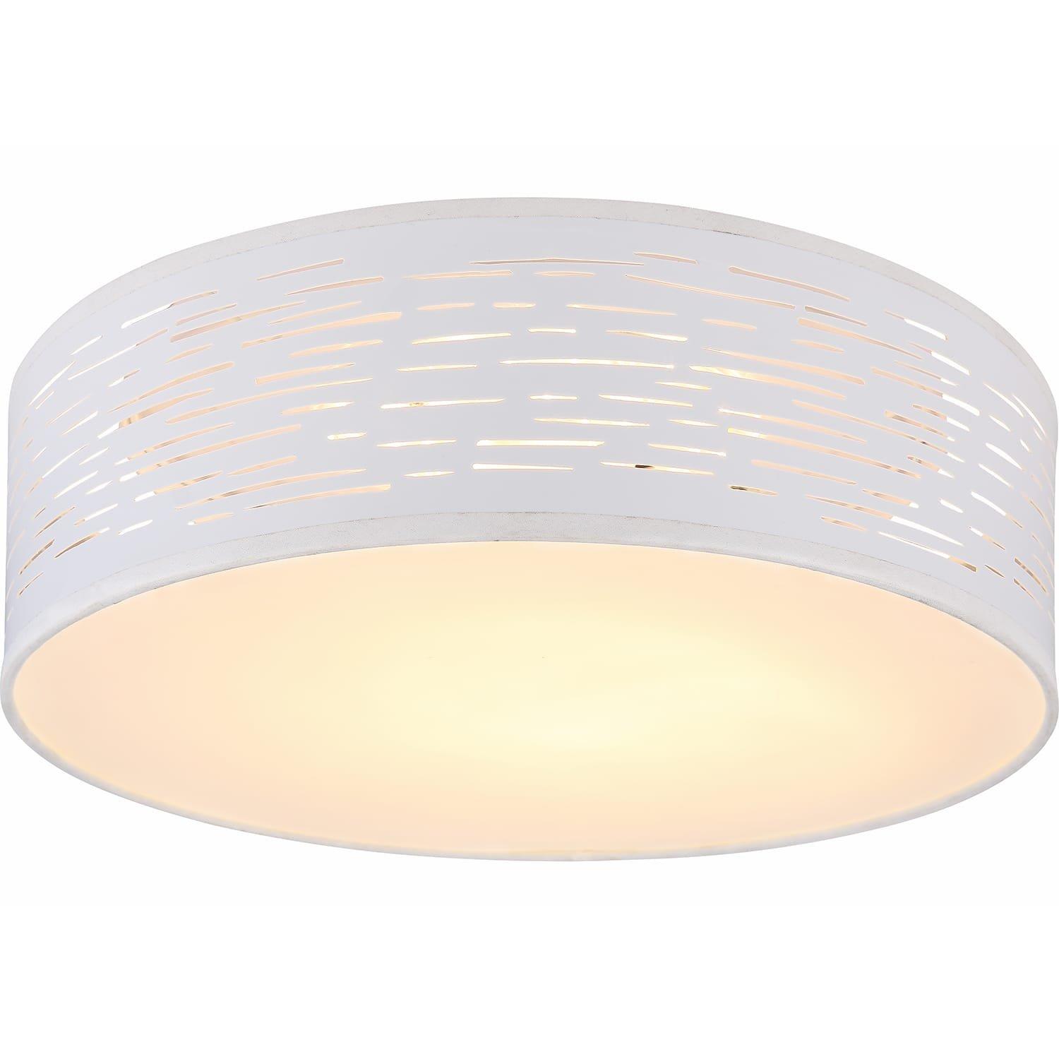 Image of Deckenleuchte Barca Metall weiss 1xLED 38x38x13 Deckenleuchte Barca Metall weiss 1xLED 38x38x13