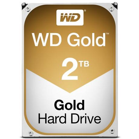 WD  Gold disco rigido interno 2 TB 7200 Giri/min 128 MB 3.5" Serial ATA III 