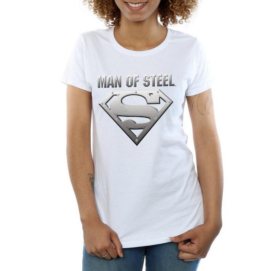 DC COMICS Man of Steel Superman Logo T-Shirt  