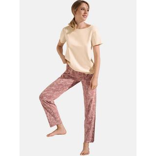 Lisca  Pyjama pantalon t-shirt manches courtes Nina 