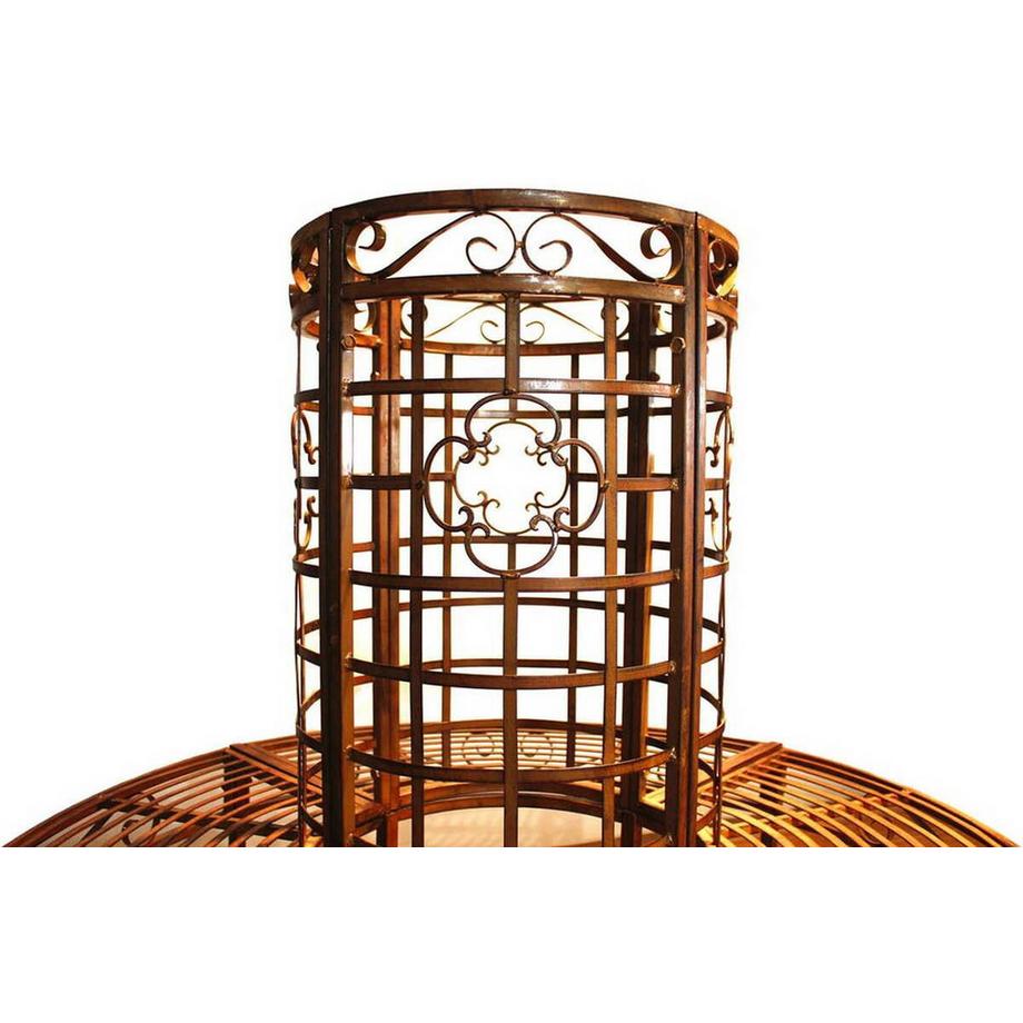 mutoni Gartenbank Larissa Stahl rost 121  