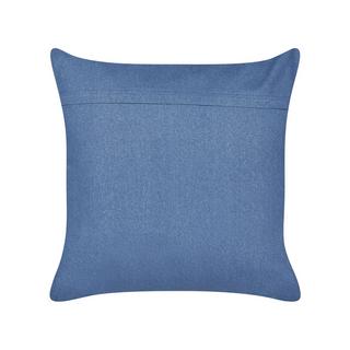 Beliani Coussin en Velours Boho PENTAS  