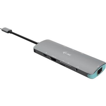 Metal USB-C Nano Docking Station 4K HDMI LAN + Power Delivery 100 W
