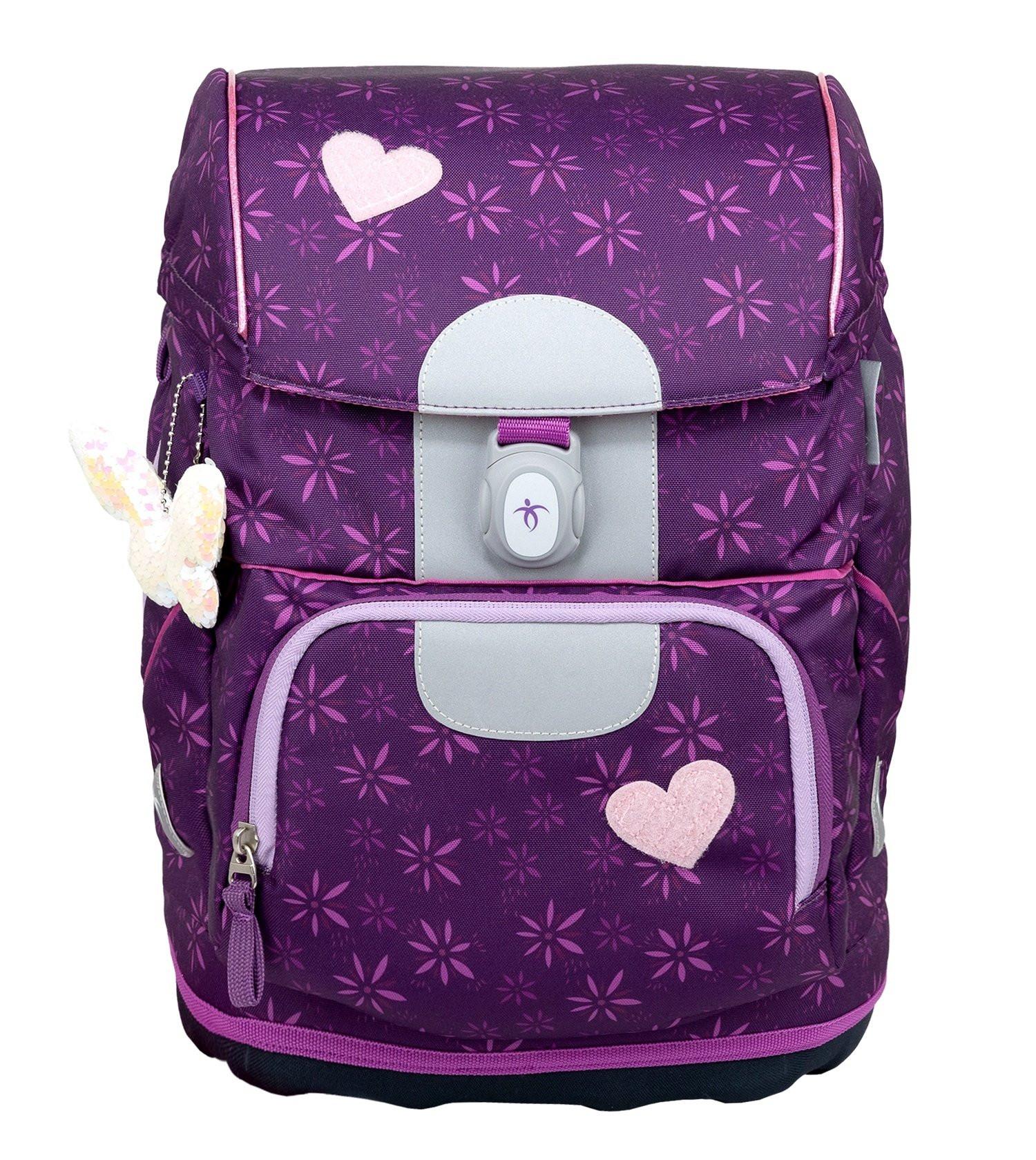 Belmil  MOTION Schulrucksack-Set Purple Spring 