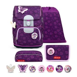 Belmil  MOTION Schulrucksack-Set Purple Spring 