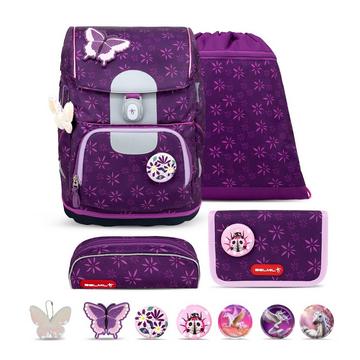 MOTION Schulrucksack-Set Purple Spring