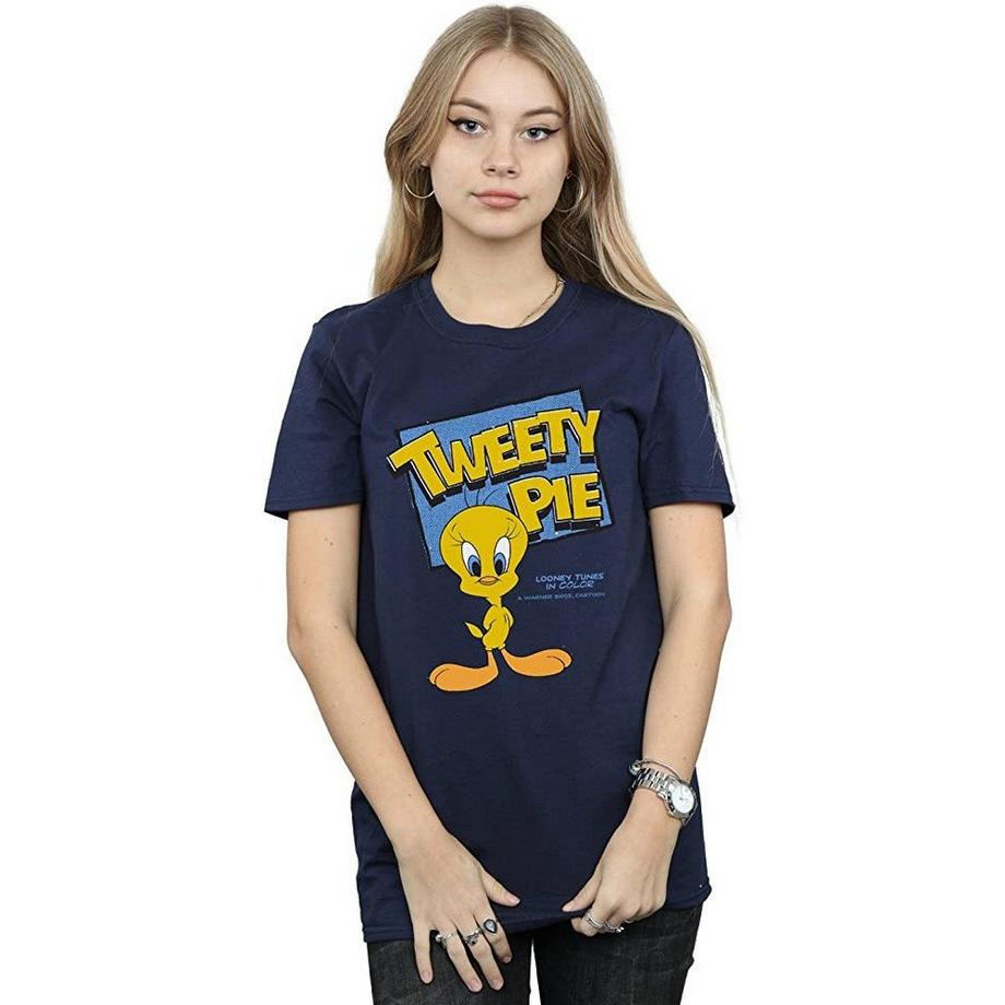 LOONEY TUNES Tweety Bedrucktes T-Shirt  