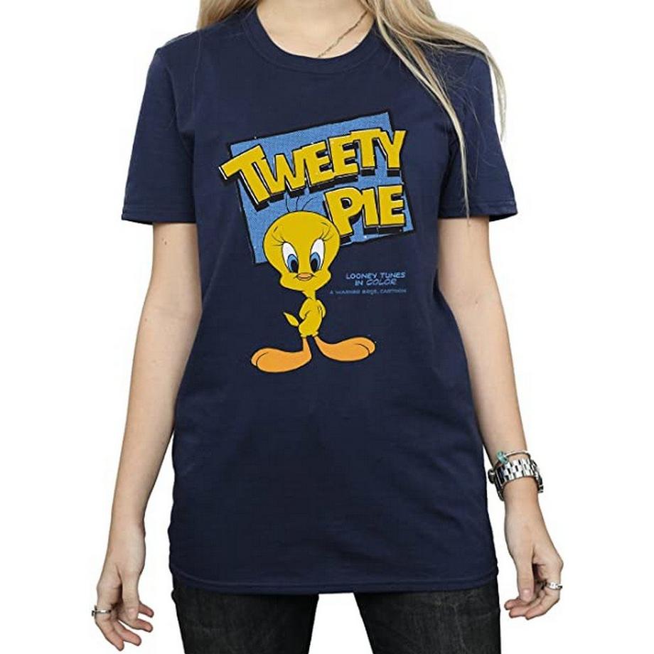 LOONEY TUNES Tweety Bedrucktes T-Shirt  