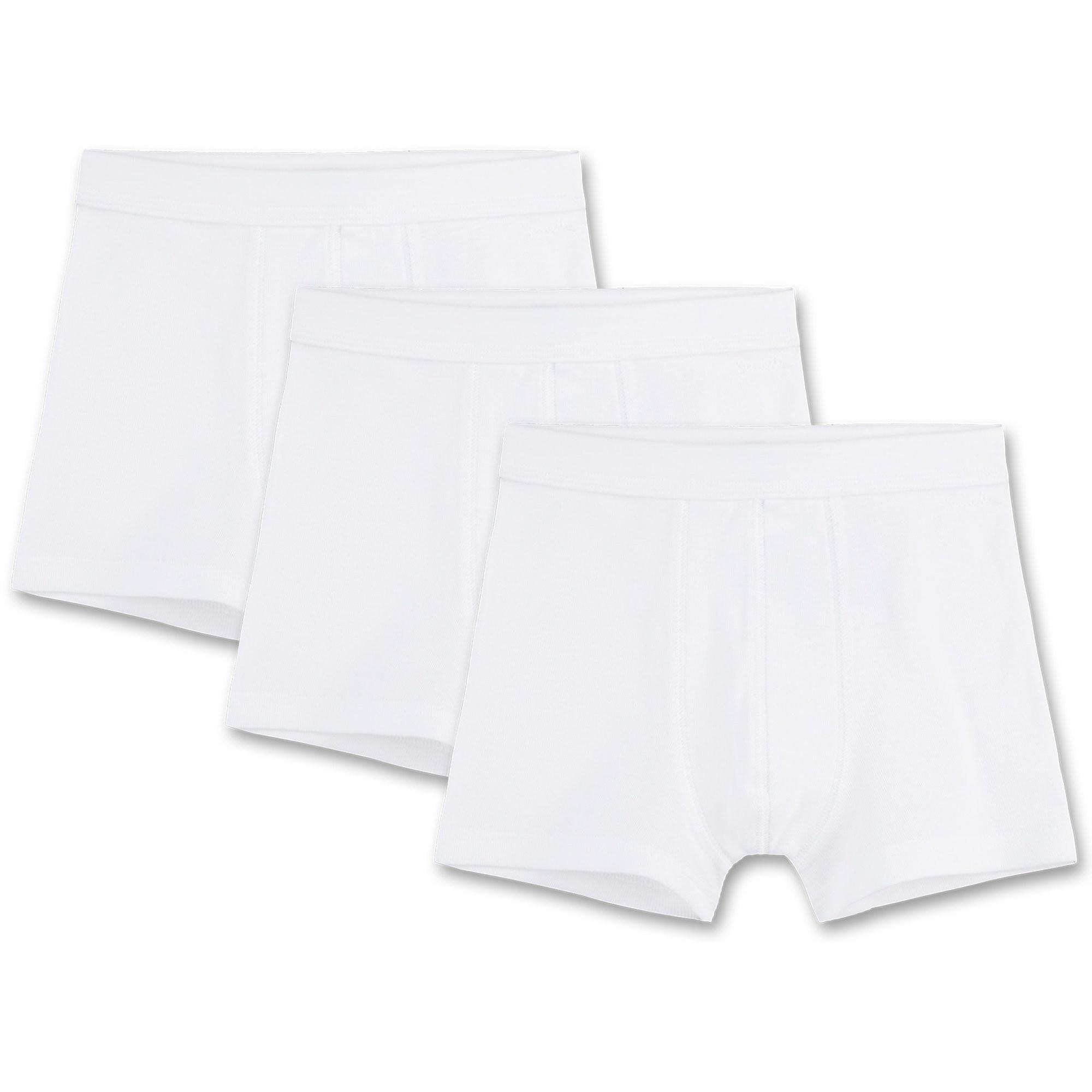 Image of Shorts 3er Pack Unterhose Jungen Weiss 140