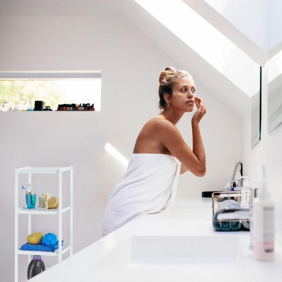 B2X Badezimmerregal Bambus  