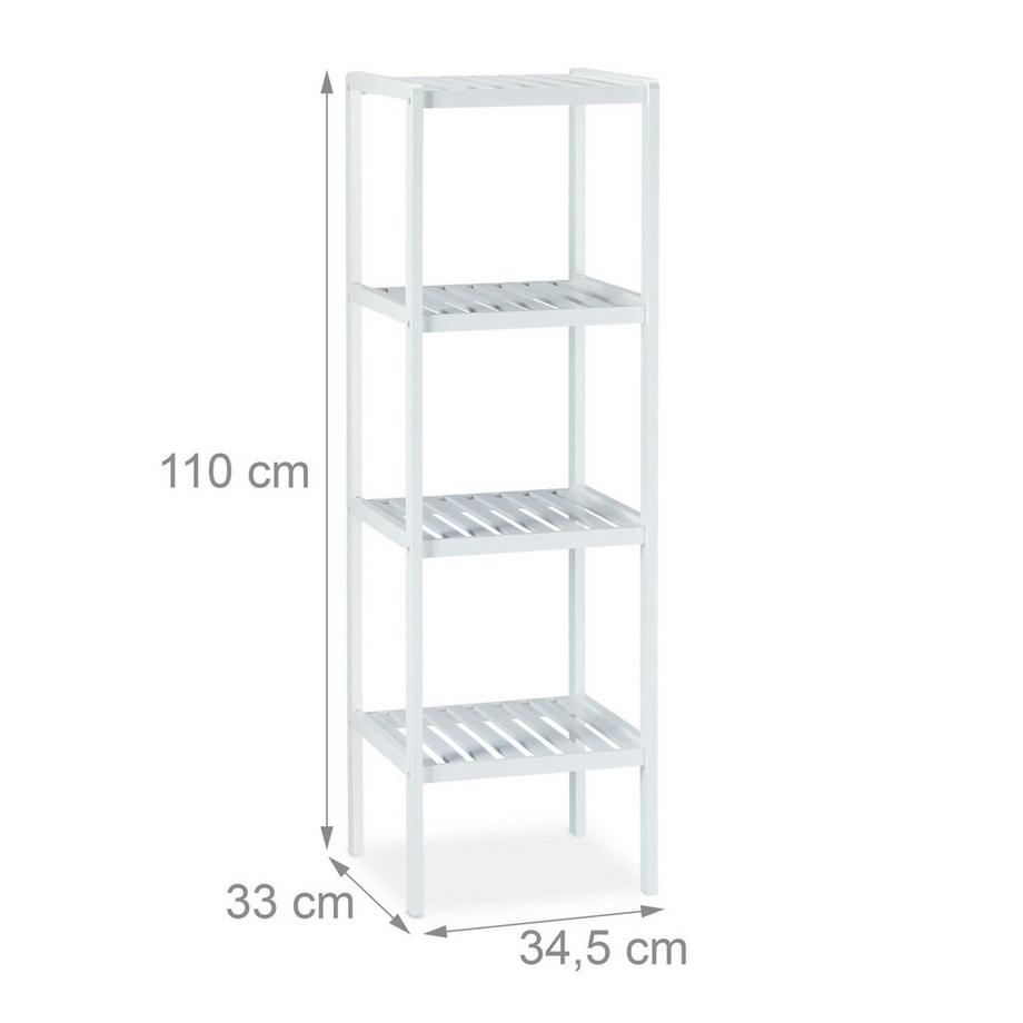 B2X Badezimmerregal Bambus  