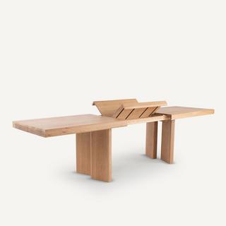 AM.PM Ausziehbarer Tisch Olaga aus massivem Eichenholz  