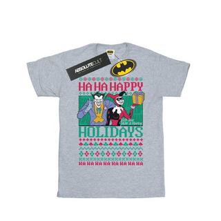 DC COMICS  Ha Ha Happy Holidays TShirt 