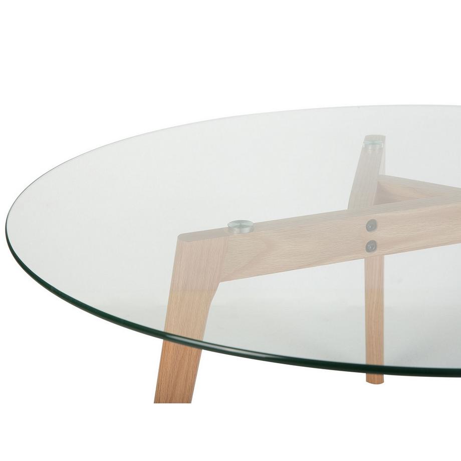 Beliani Table basse en Verre Moderne MINNESOTA  