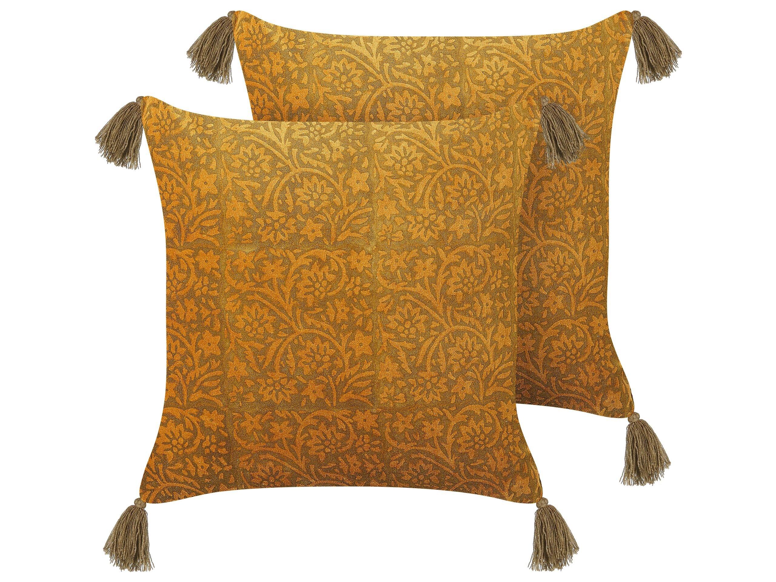 Image of Kissen 2er Set aus Samtstoff Boho RHEUM Kissen 2er Set aus Samtstoff Boho RHEUM