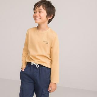 La Redoute Collections  3er-Pack Langarmshirts mit Aufschrift 