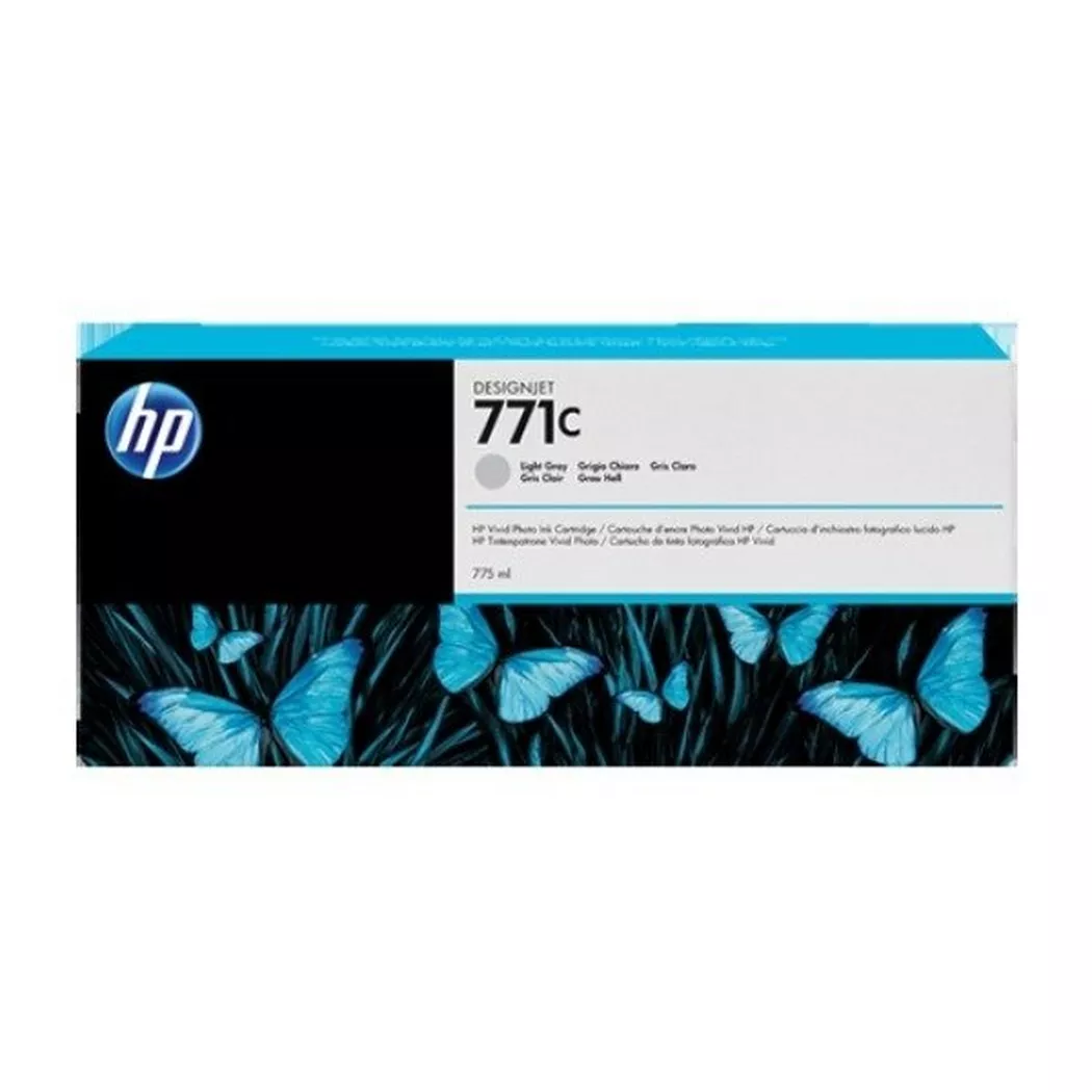 Hewlett-Packard – HP Tintenpatrone 771C light grey B6Y14A DesignJet Z6200 775ml, One Size