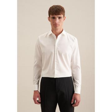 Business Hemd Slim Fit Langarm Uni