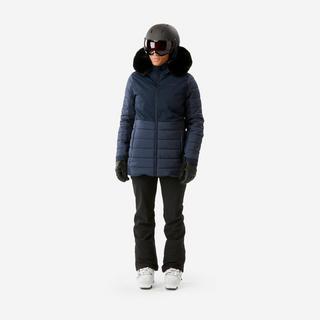 WEDZE  Veste de ski chaude mi-longue 100 