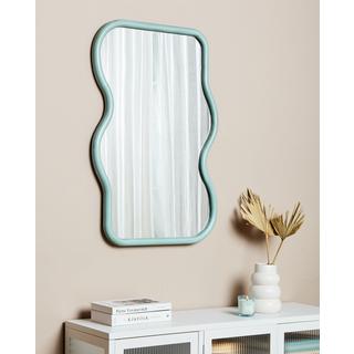 Beliani Miroir en Bois de paulownia Moderne RONNET  