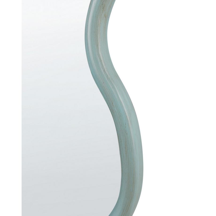 Beliani Wandspiegel aus Paulownia-Holz Retro RONNET  