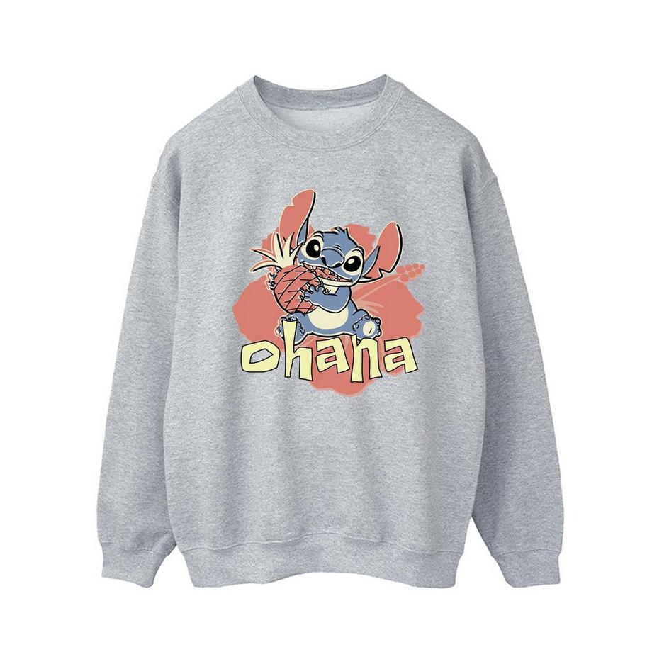 Disney Ohana Stitch Felpa Grafica  