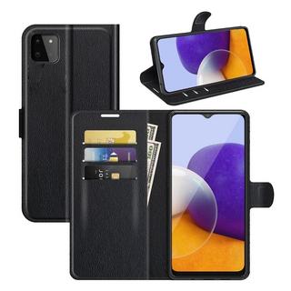 Cover-Discount  Galaxy A22 5G - Leder Etui Hülle 