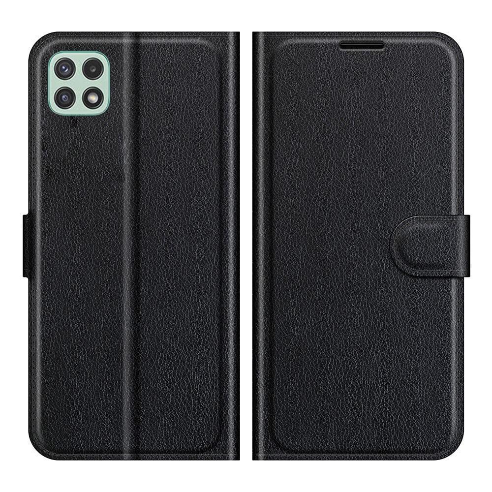 Cover-Discount  Galaxy A22 5G - Leder Etui Hülle 