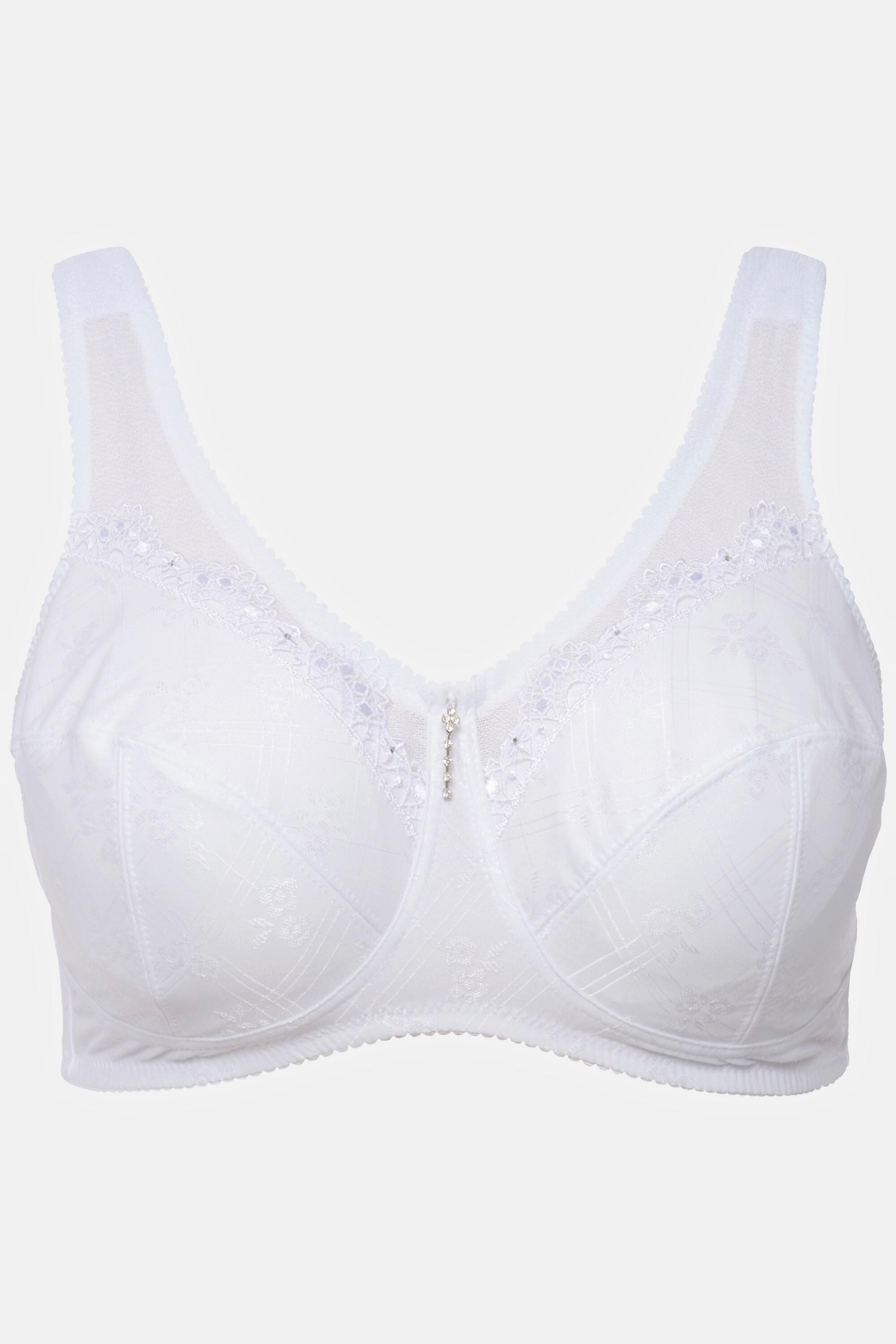 Ulla Popken  Soutien-gorge de maintien Kelly, sans armatures, avec dentelle 