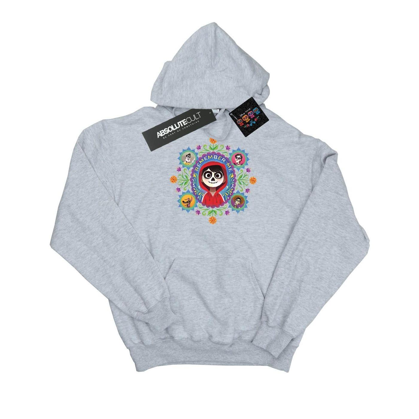 Image of Coco Remember Me Kapuzenpullover Unisex Grau 140/146