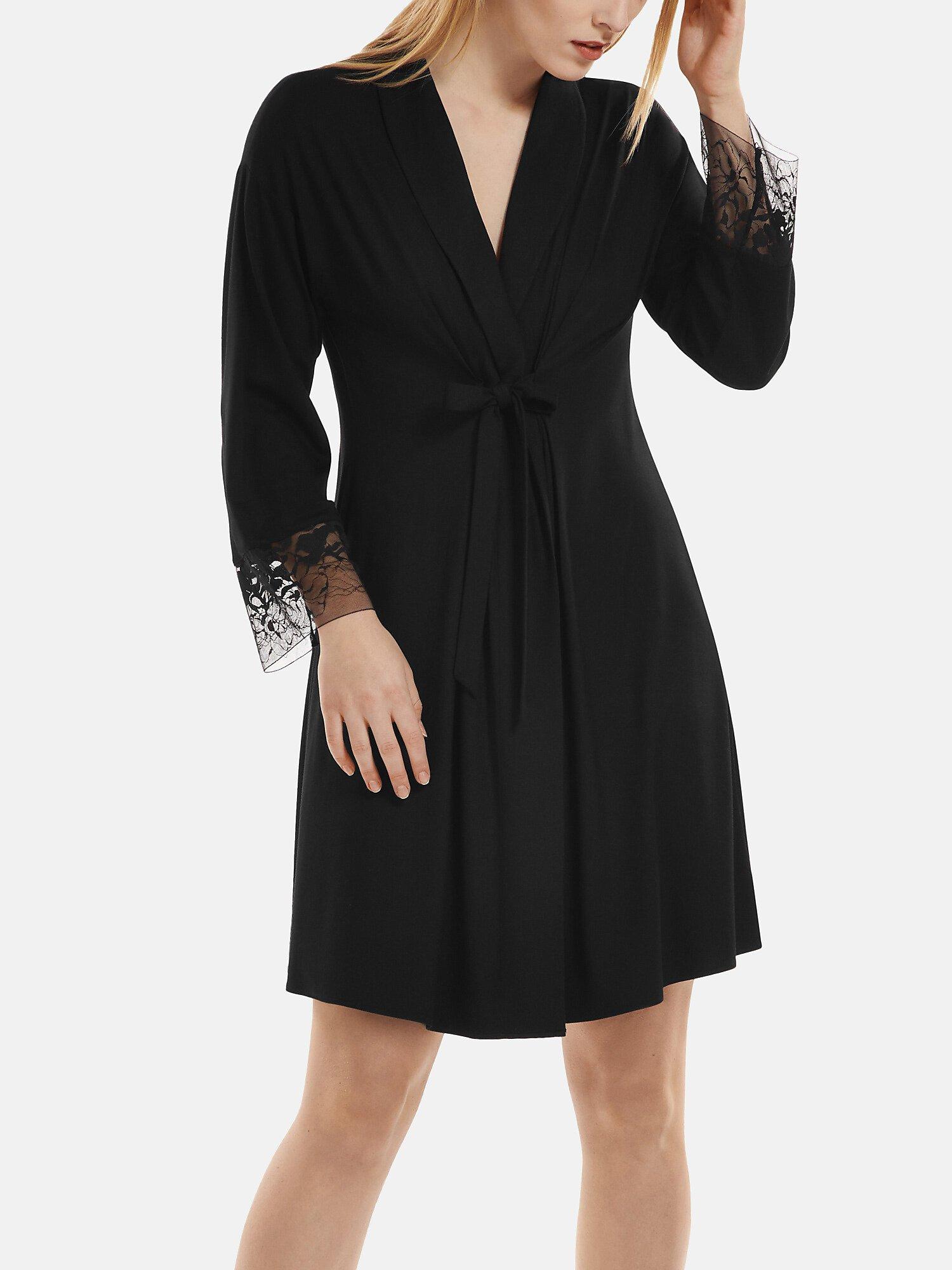 Image of Negligé Flamenco Damen Schwarz L