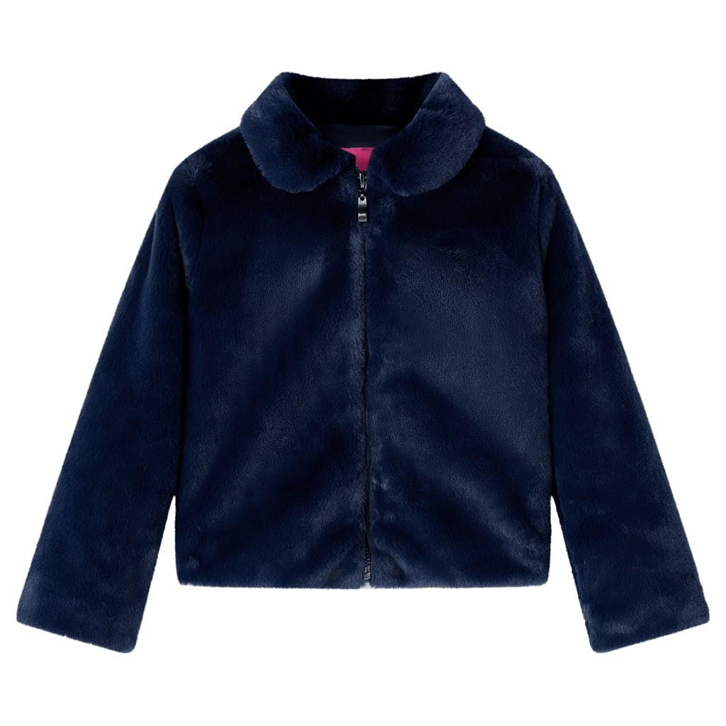 Image of Kindermantel Polyester Unisex Blau 140